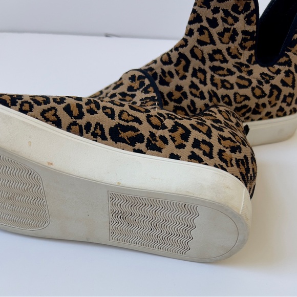 Steve Madden Leopard Print High-Top Sneakers - Picture 6 of 6